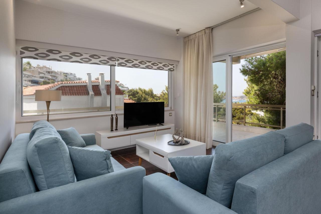 Relux Sea View 2 Bedroom Apartment By Blupine Atény Exteriér fotografie