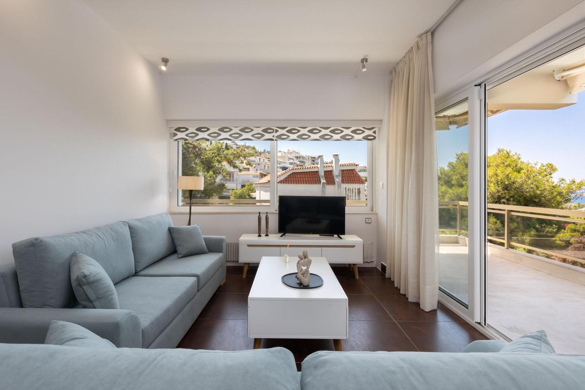 Relux Sea View 2 Bedroom Apartment By Blupine Atény Exteriér fotografie