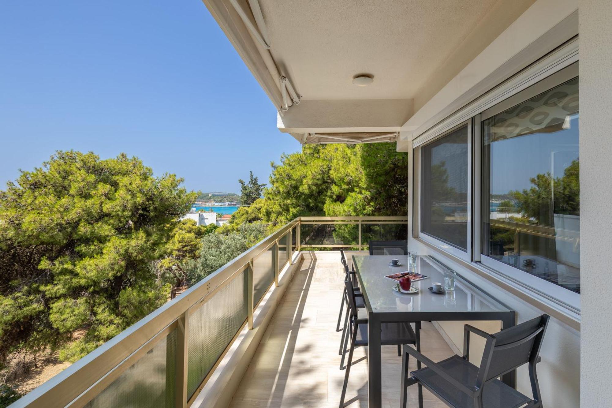 Relux Sea View 2 Bedroom Apartment By Blupine Atény Exteriér fotografie