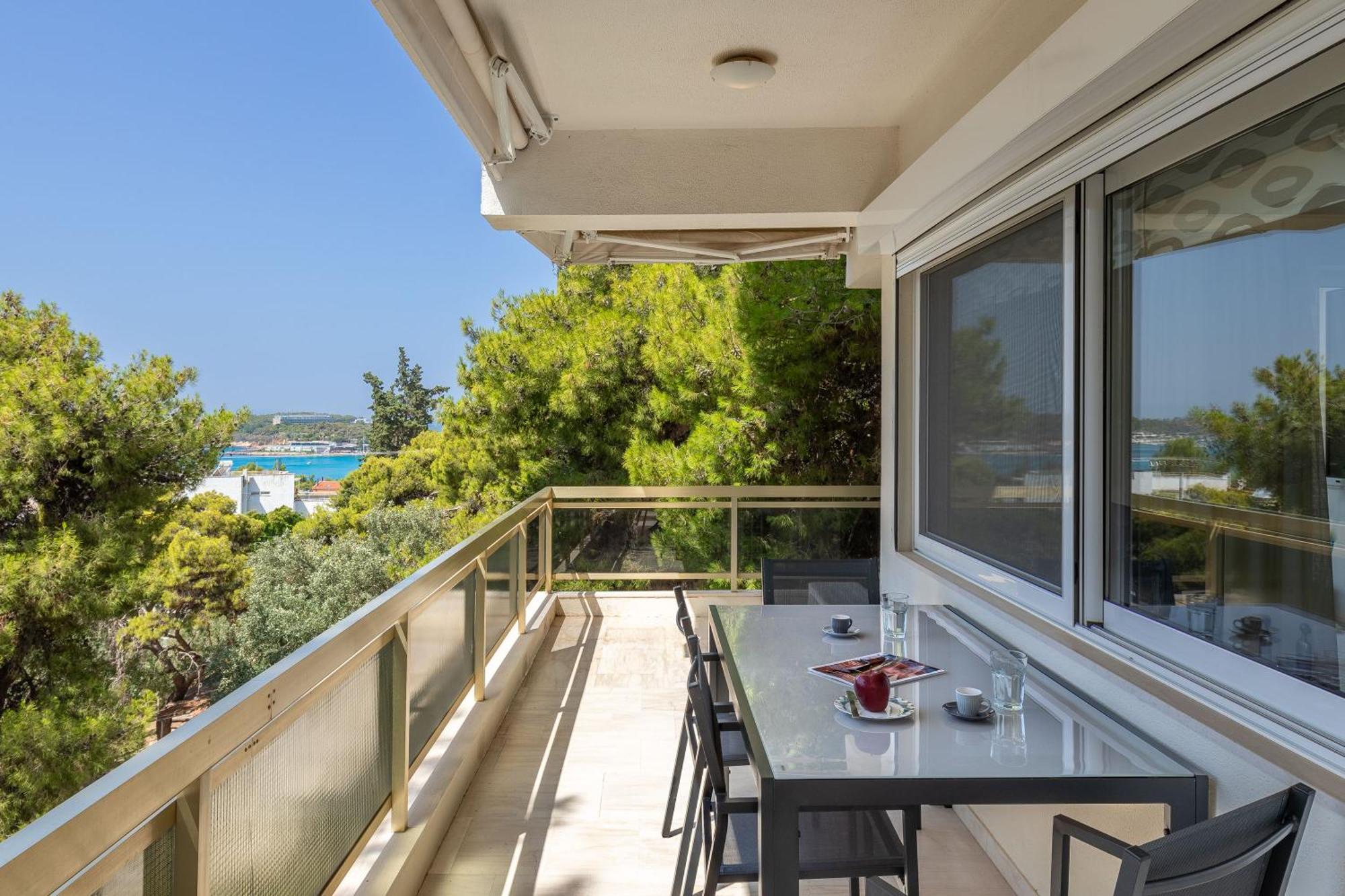Relux Sea View 2 Bedroom Apartment By Blupine Atény Exteriér fotografie
